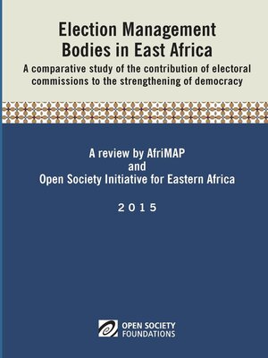 cover image of Election Management Bodies in East Africa